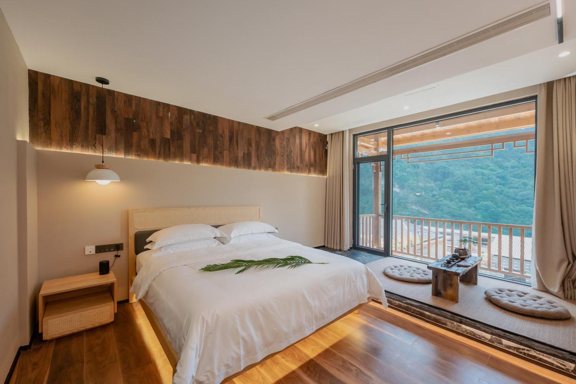 雾里观阵山 Foggy Valley Trương Gia Giới Ngoại thất bức ảnh